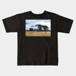 clouds and trees Kids T-Shirt